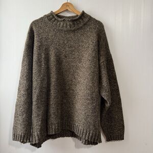 Vintage Abercrombie &  Fitch Sweater Shetland Wool Fisherman’s Mens Sz L